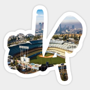 LA Hands, Dodger Stadium v2 Sticker